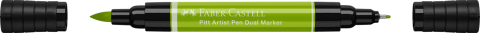 Pitt artist pen dual marker verde de mai 170 faber-castell [1]