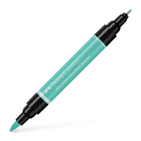 Rechizite Școlare - Pitt artist pen dual marker verde phtalo 161 faber-castell