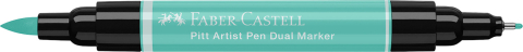 Pitt artist pen dual marker verde phtalo 161 faber-castell [2]