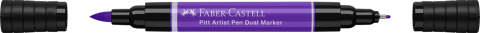 Pitt artist pen dual marker violet purpuriu 136 faber-castell [1]