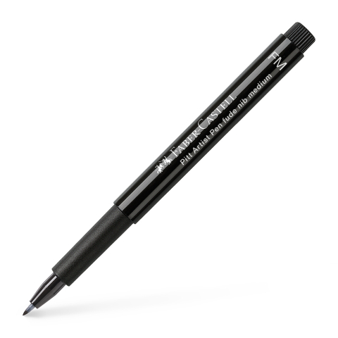 Rechizite Școlare - Pitt artist pen fude fm negru faber-castell