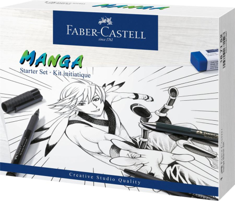 Rechizite Școlare - Pitt artist pen manga starter set faber-castell