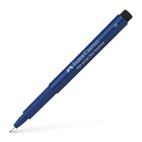 Rechizite Școlare - Pitt artist pen s albastru indian faber-castell