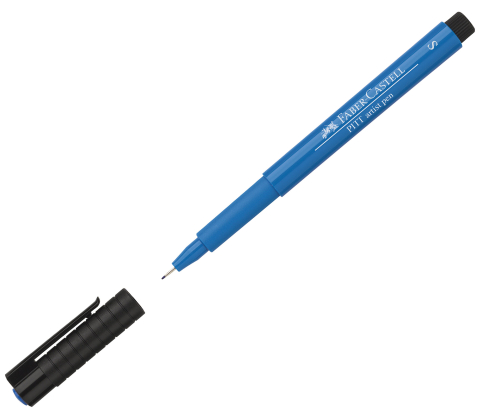 Pitt artist pen s albastru phtalo faber-castell [1]
