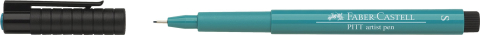 Pitt artist pen s verde cobalt faber-castell [1]