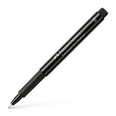 Rechizite Școlare - Pitt artist pen xs negru faber-castell