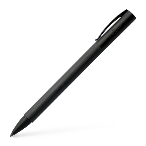 Pixuri pentru Copii si Scoala - Pix ambition all black faber-castell
