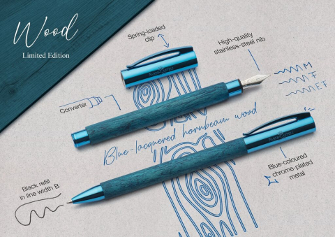 Pix ambition blue wood faber-castell [1]