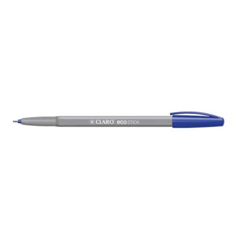 Pix cu bila CLARO Eco Stick, CL-2202, CL-3524, CL-ECO-A, 0.7mm, cu capac, scris albastru [1]