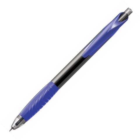 Birotică și Papetărie - Pix cu bila CLARO RetroGel, CL-1867/3528, 0.7mm, retractabil, scris albastru