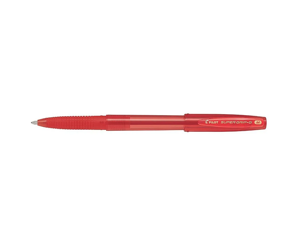 Birotică și Papetărie - Pix cu bila Pilot Supergrip G 1.0 mm Rosu