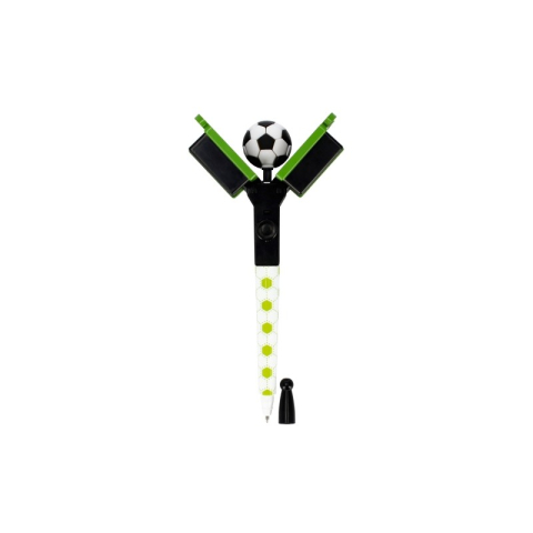 Birotică și Papetărie - Pix cu bila Starpak 491310, cu capac, model cadou - minge de fotbal