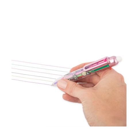 Pix cu bila Trendhaus CH29563, 0.7mm, cu mecanism, cu touch, corp transparent, scris 6 culori [1]