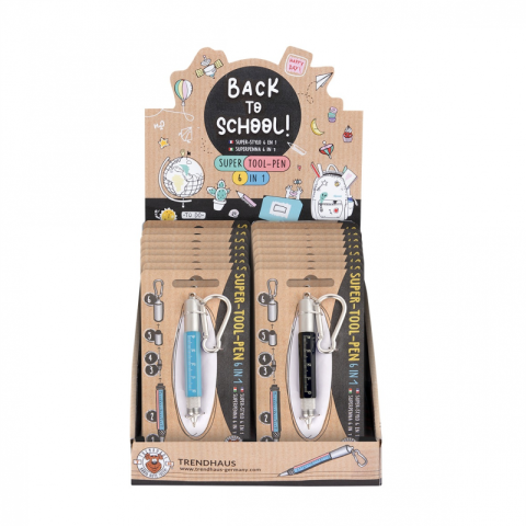 Pix cu bila Trendhaus CH29818, 6in1, cu carabina, surubelnita, rigla 4cm, touch, diverse culori [1]