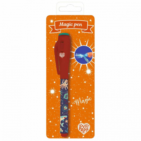 Pix, Stilou Magic cu Cerneala Invizibila si Lumina UV, Djeco, 4 modele [1]