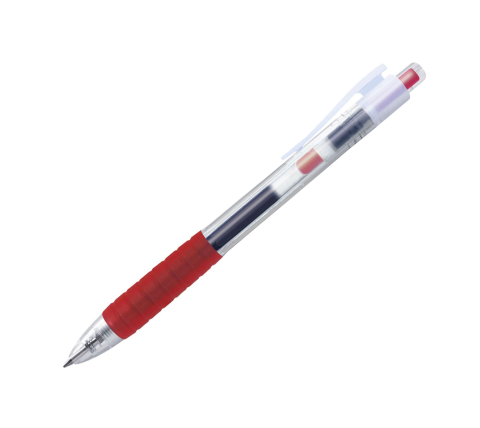 Birotică și Papetărie - Pix cu gel 0.7mm fast gel rosu faber-castell