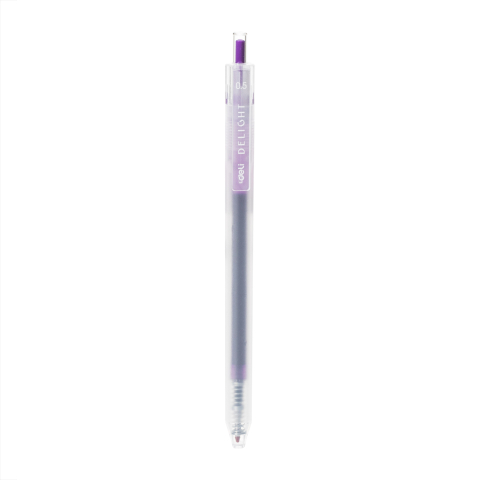 Birotică și Papetărie - Pix cu gel cu mecanism 0.5mm mov delight deli