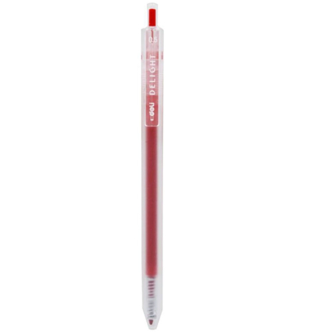 Birotică și Papetărie - Pix cu gel cu mecanism 0.5mm rosu delight deli