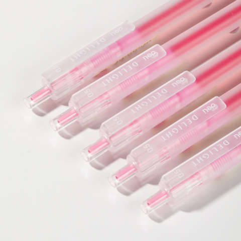 Pix cu gel cu mecanism 0.5mm roz delight deli [3]