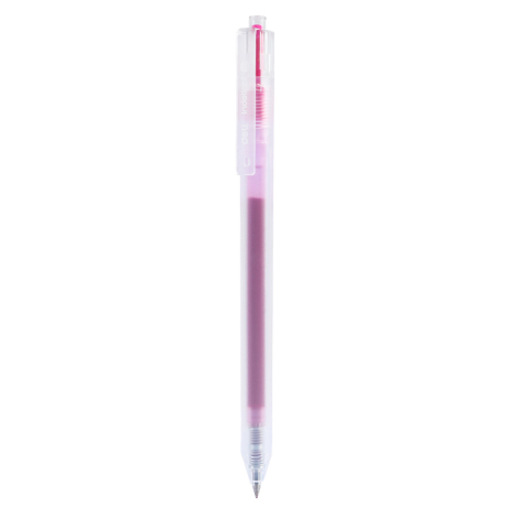 Birotică și Papetărie - Pix cu gel cu mecanism 0.5mm roz purpuriu deli