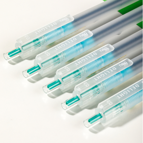 Pix cu gel cu mecanism 0.5mm verde delight deli [4]