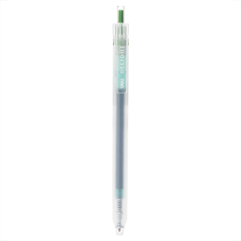 Birotică și Papetărie - Pix cu gel cu mecanism 0.5mm verde delight deli