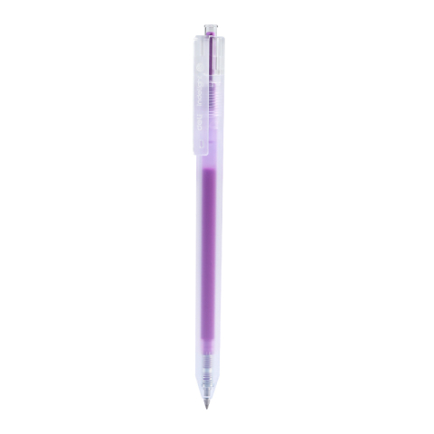 Birotică și Papetărie - Pix cu gel cu mecanism 0.5mm violet purpuriu deli