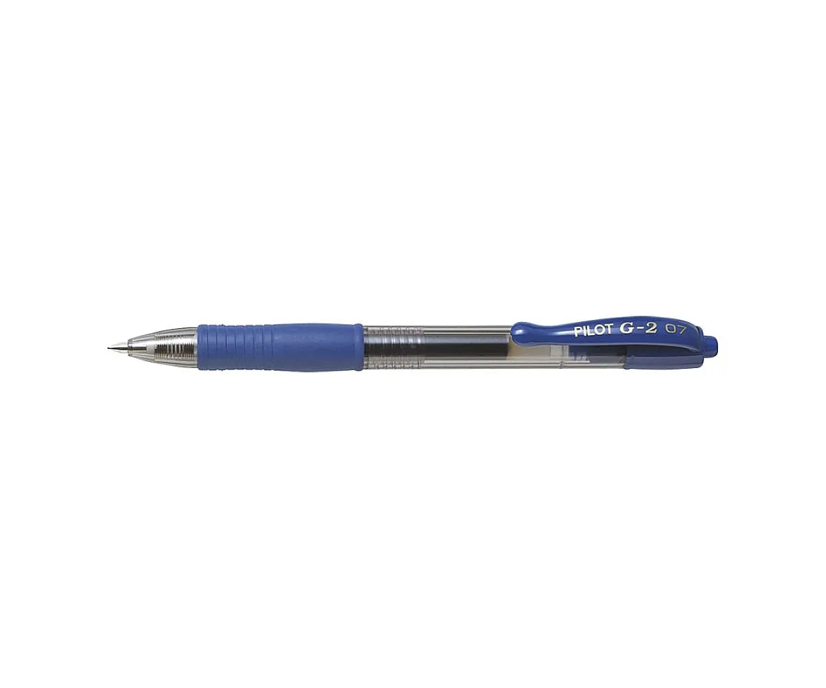 Birotică și Papetărie - Pix cu gel G2 Pilot varf 0.7mm Albastru