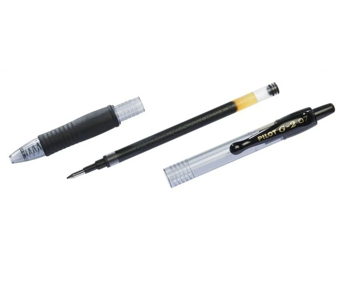 Birotică și Papetărie - Pix cu gel G2 Pilot varf 0.7mm Negru