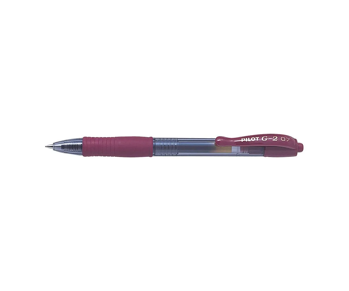 Birotică și Papetărie - Pix cu gel G2 Pilot varf 0.7mm Rosu Inchis
