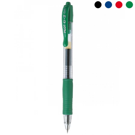 Birotică și Papetărie - Pix cu gel G2 Pilot varf 0.7mm Verde