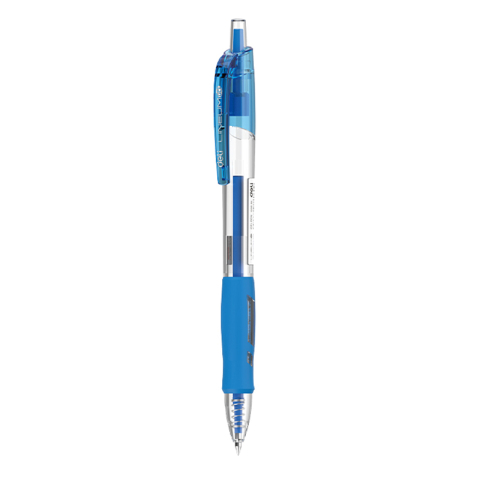Birotică și Papetărie - Pix cu gel si mecanism 0.5mm albastru lineum deli