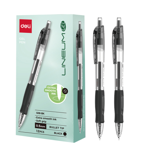 Pix cu gel si mecanism 0.5mm negru lineum deli [1]