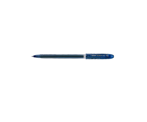 Birotică și Papetărie - Pix cu gel SuperGel Pilot varf 0.7mm Albastru