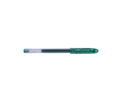 Birotică și Papetărie - Pix cu gel SuperGel Pilot varf 0.7mm Verde