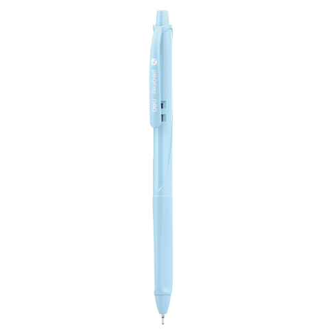 Pix cu mecanism 0.7mm corp pastel negru roball deli [3]