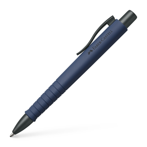 Birotică și Papetărie - Pix cu mecanism albastru navy poly ball xb urban faber-castell