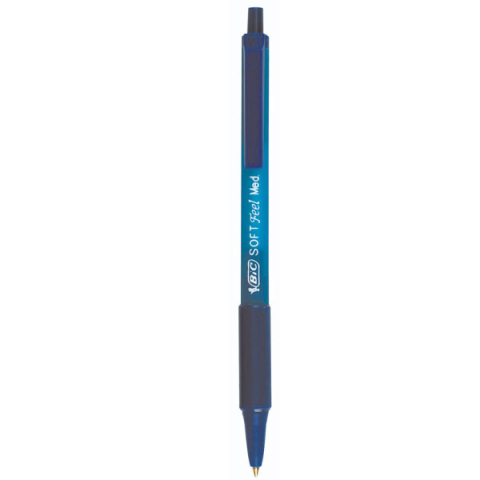 Birotică și Papetărie - Pix cu mecanism albastru soft feel bic