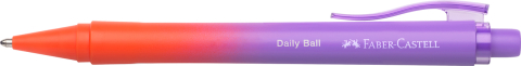 Pix cu mecanism albastru xb flow daily violet-portocaliu faber-castell [1]