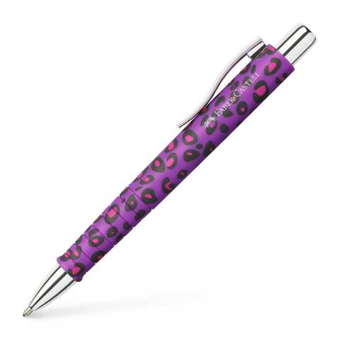 Birotică și Papetărie - Pix cu mecanism editie speciala leo nightshade poly ball xb faber-castell