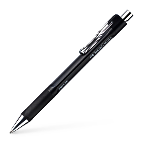 Birotică și Papetărie - Pix cu mecanism m beyond negru faber-castell