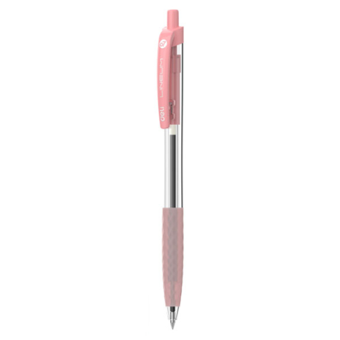 Pix cu mecanism si grip 0,7mm albastru lineum deli [3]