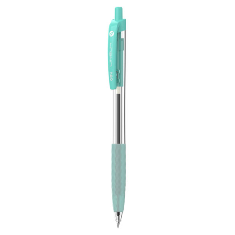 Birotică și Papetărie - Pix cu mecanism si grip 0,7mm albastru lineum deli
