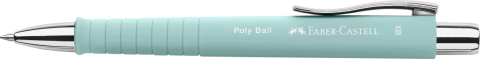 Pix cu mecanism si grip bleu caraibe poly ball faber-castell [1]