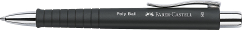 Pix cu mecanism si grip negru poly ball xb 2020 faber-castell [1]