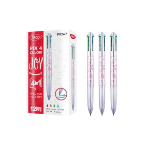 Rechizite Școlare - Pix daco 4 culori joy px267