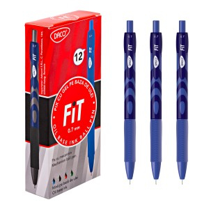 Rechizite Școlare - Pix daco fit albastru px264a 36 buc