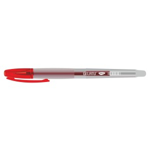 Rechizite Școlare - Pix daco gelatu rosu px259r 12 buc