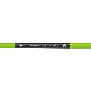 Rechizite Școlare - Pix daco pensuliner verde fluo px502vf 12 buc