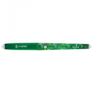 Rechizite Școlare - Pix ecada cu gel cu radiera disparel 3 verde 83505v 12 buc